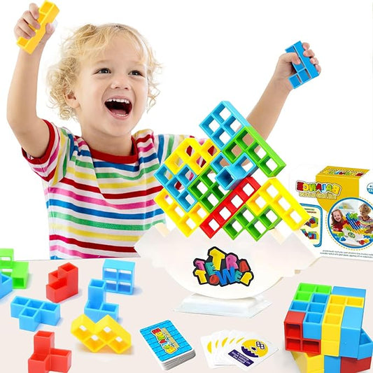 TetraStack - Tetra Tower Balancing Stacking Toy